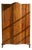 Early 20th Century Art Deco Oak Armoire With Curved Center Door For Sale