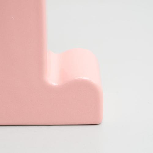 Pink Pink Ceramic Shiva Flower Vase by Ettore Sottsass for BD Barcelona, 2015 For Sale - Image 8 of 16