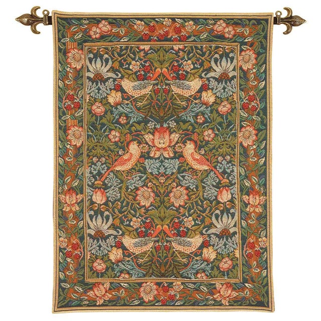 This design was produced by Morris & Co at Merton Abbey, Surrey, in 1883. The intricate design was created by William...