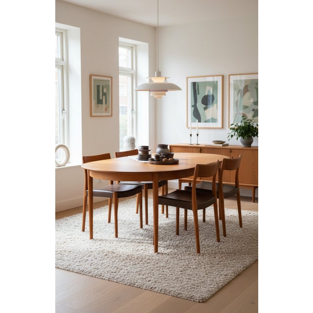 Danish Dining Chairs in Teak and Leather, 1960s, Set of 6 For Sale - Image 11 of 18