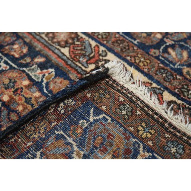 Antique Sarouk Rug 3'4'' x 4'10'' For Sale - Image 10 of 10