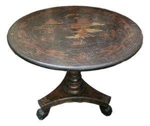 Chinoiserie End Table
