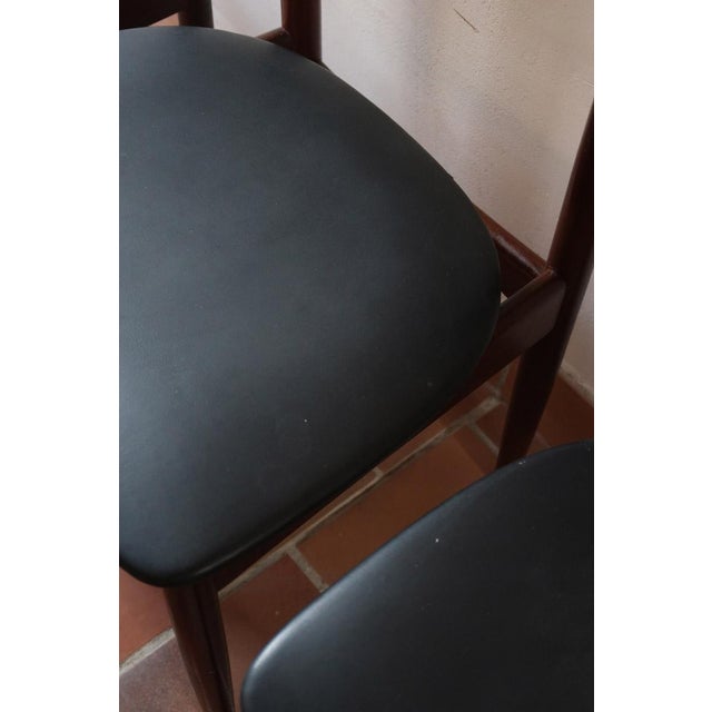 Danish Teak Dining Chairs in the manner of Henry Walter Klein, 1960s, Set of 5 For Sale - Image 13 of 18