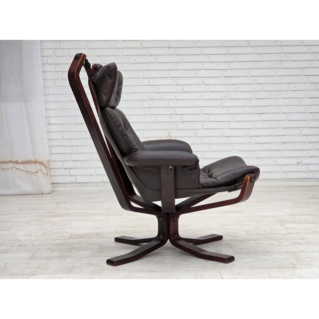 Norwegian Falcon Lounge Chair by Sigurd Ressel for Vatne Møbler, 1970s For Sale - Image 11 of 18