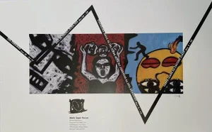 Gronk, Chicano Artist, 1993 Mark Taper Forum Los Angeles Theatre Poster, Original and Rare