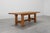 Mid-Century Brutalist Oak Dining Table, Belgium, 1960s For Sale - Image 10 of 13