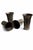 American Set of 4 Early W I Colishaw Pewter Tumblers / Trumpet Beakers, Circa 1910s–1920s For Sale - Image 3 of 4