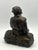 Metal Japanese Meiji Bronze Okimono Seated Pipe Smoker, Signed Toko, C. 1890 For Sale - Image 7 of 17