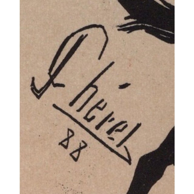 J. Chéret, Exposition de A. Willette from Les Maîtres de L'Affiche, 1897, Original Lithograph For Sale - Image 8 of 13