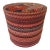 Vintage Hand Woven Kilim Upholstered Ottoman Pouf For Sale