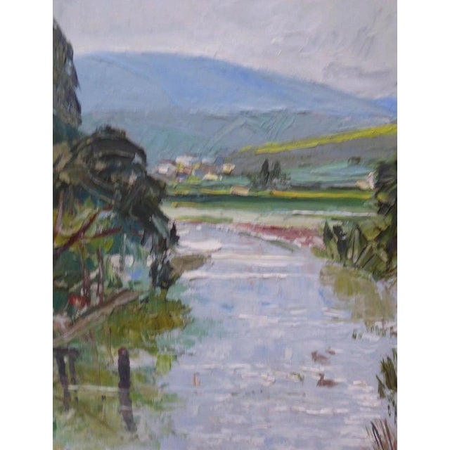 Walter Leslie Fenner, Downland View, 1960s, Oil on Board For Sale - Image 13 of 17