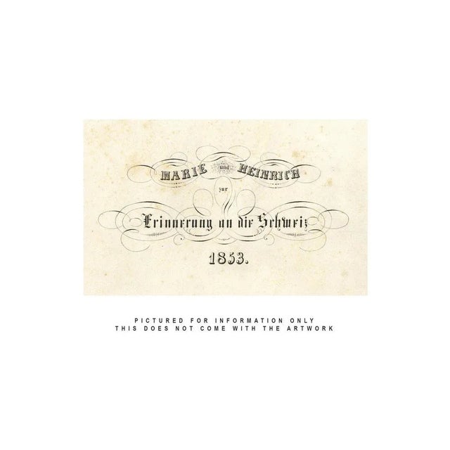 Gabriel Lory Fils, Oberhasli, Bern, Switzerland, 1820s, Aquatint Print For Sale - Image 3 of 4