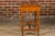 Mid 20th Century English Pine Faux Bamboo Desk with Two Drawers and H-Form Cross Stretcher For Sale - Image 11 of 12