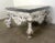Monumental Painted Rococo Style Coffee Table W/ Marble Top For Sale - Image 14 of 15