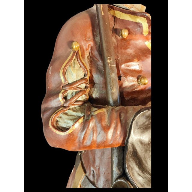 Blue Large 18th Century German Sculpture For Sale - Image 8 of 14