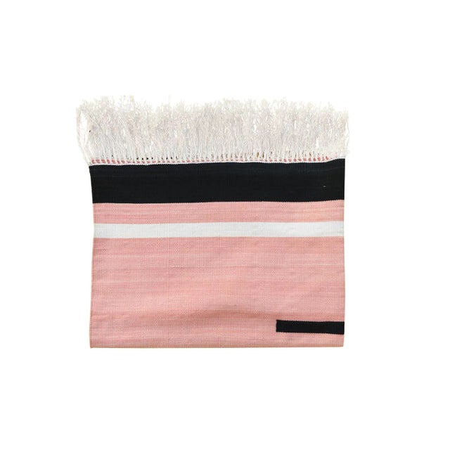 Boho Chic Edvin Rug, 9x12, Blush For Sale - Image 3 of 5
