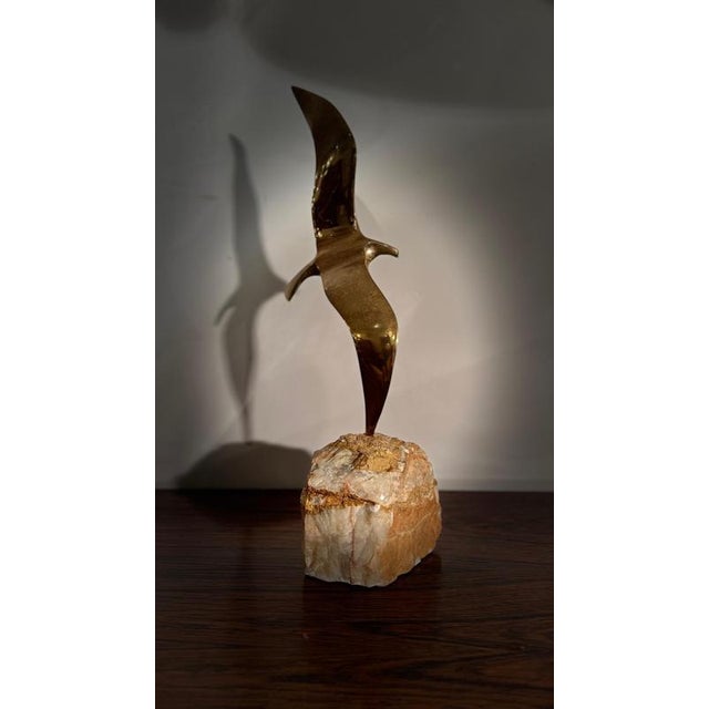 Flying Bird Sculpture by Curtis Jeré, 1970s For Sale - Image 17 of 18