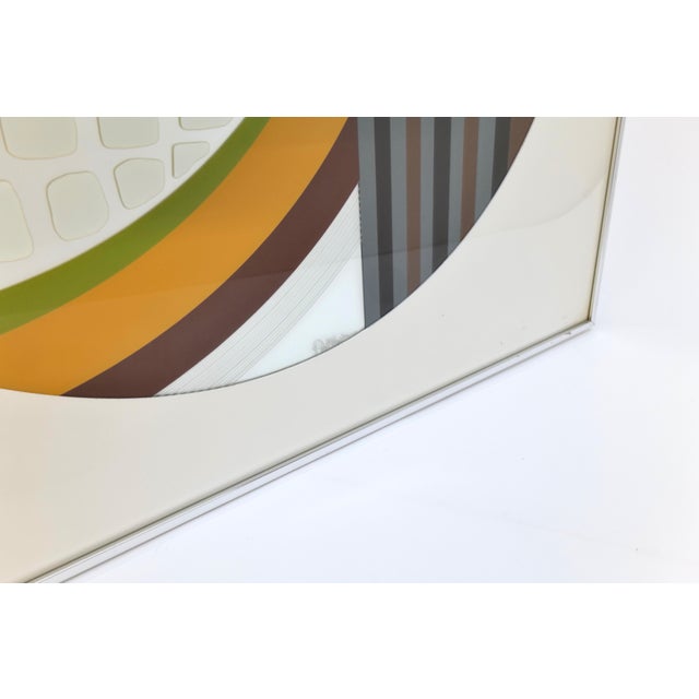 Mid Century Abstract Mirror Wall Art For Sale - Image 11 of 17