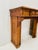 Louis xvi style fir wood fireplace two corbelled jambs with recessed fluting carved pediment with ribboned knots good...