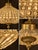 1960 French Artisan Gold Bronze Crystal Chandelier For Sale - Image 11 of 15