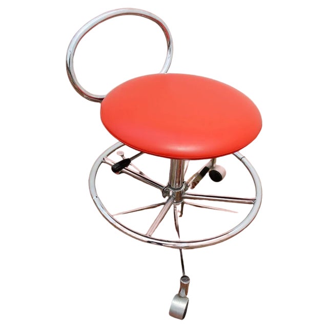 Vintage Office Swivel Chair or Stool attributed to Kovona, 1980s For Sale