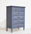 Mid Century French Louis Style Highboy by Dixie - Newly Painted For Sale - Image 14 of 15