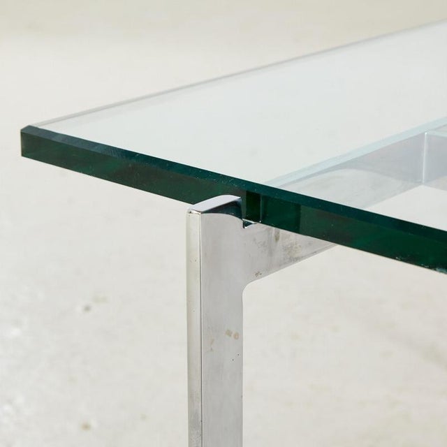 Vintage Coffee Table in Chrome For Sale - Image 4 of 7