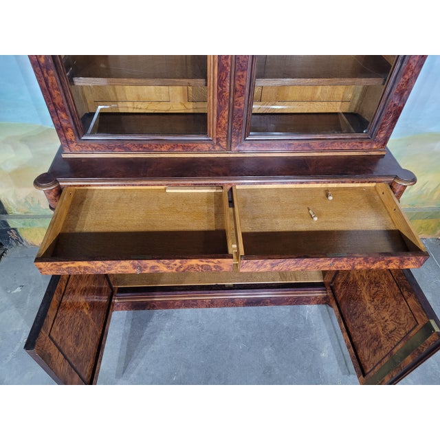 Large Antique Bookcase in Wood, 1800s For Sale - Image 11 of 13