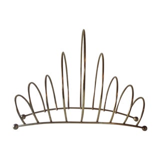 Mid-Century Modern Magazine Rack For Sale