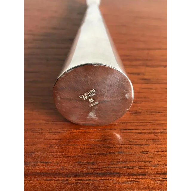 Cardinale Vase in Silver Metal by Lino Sabattini for Christofle, 1956 For Sale - Image 6 of 7