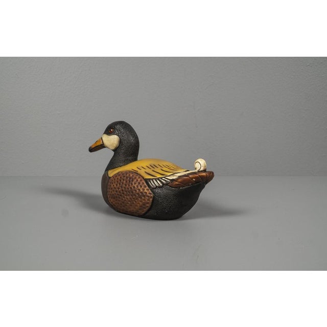 Mid-Century Modern Mid-Century Danish Ceramic Duck, 1960s For Sale - Image 3 of 9