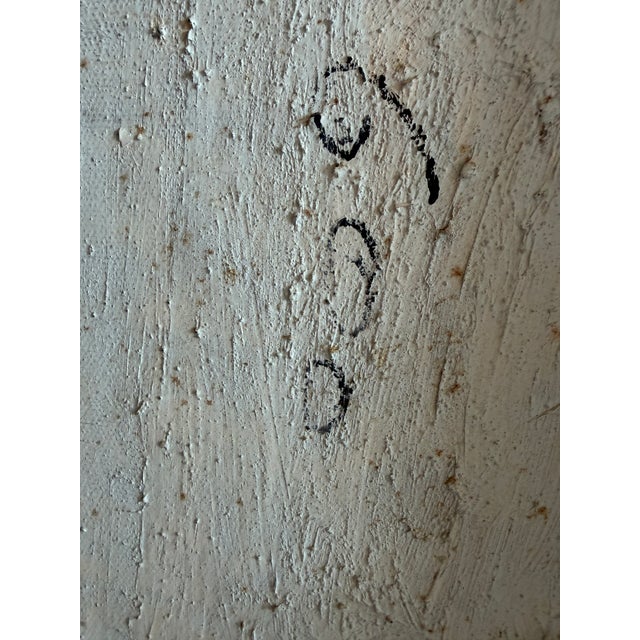 1960s Mid-Century Thai Impasto "Monk" Oil Painting by Saneh – Bangkok For Sale In New York - Image 6 of 12