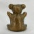 Rustic Vintage Mid-Century Brass Teddy Bear Animal Figurine For Sale - Image 3 of 11
