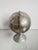 Vintage World Globe Done in Nickel-Plated Brass, England, 1990s For Sale - Image 6 of 9