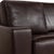 Animal Skin Ego Leather Three-Seater Brown Sofa from Rolf Benz For Sale - Image 7 of 11