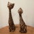 This is a lovely pair of ceramic cats made in Italy around 1950-1960. Commonly known as long neck cats, these were hand...
