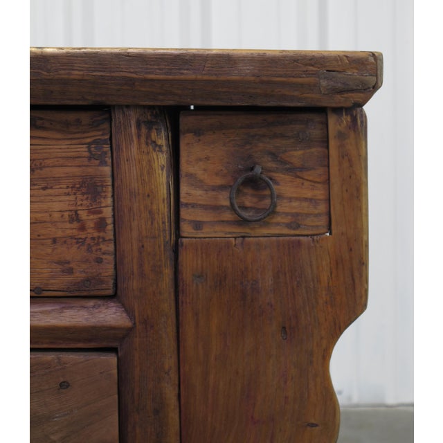 Late 19th Century 3 Drawer Poplar Sideboard For Sale - Image 5 of 13
