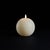Kenneth Ludwig Chicago FIA Wick Ivory Round Candle (Set of 2) For Sale - Image 4 of 5