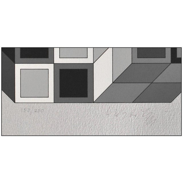 Op Art Mid 20th Century Micro Cosmos, Victor Vasarely For Sale - Image 3 of 4