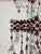 1970s 1930's Italian Beaded Crystal Drops-Tiered Chandelier For Sale - Image 5 of 12