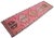 1950s Pink Kurdish Runner Rug. Hand-Knotted Tribal Turkish Runner - 3′3″ × 12′ For Sale - Image 5 of 15