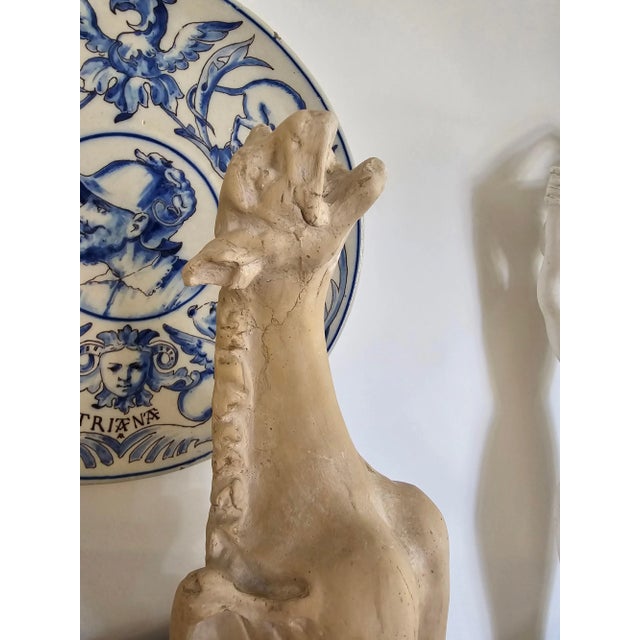 Small Decorative Gargoyle in Terracotta, 1950s For Sale - Image 4 of 7