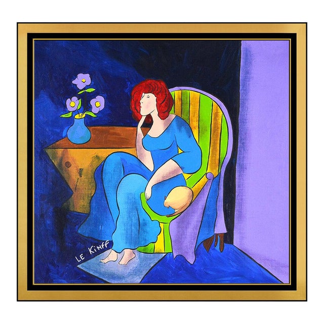 Late 20th Century Night Time Reflections, Linda Le Kinff For Sale