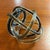 Vintage Ribbed Hand Blown Smoky Art Glass Knot Sculpture For Sale In Seattle - Image 6 of 17