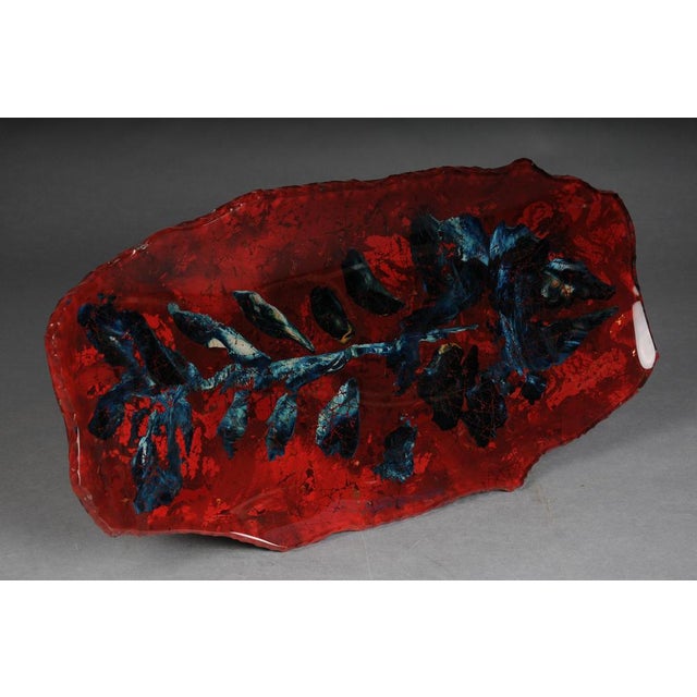 Large Artists Bowl by Duilio Barnabe, Dubé for Fontana Arte, Italy For Sale - Image 11 of 18