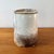 Great large ceramic pot, or vase with a lid by ceramic artist petri voet (1943, rotterdam). main colour is white combined...