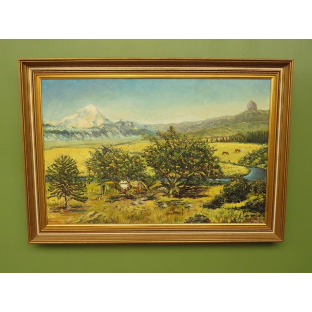 Argentina, Provincia del Neuquen, 1989, Oil on Board, Framed For Sale - Image 4 of 14