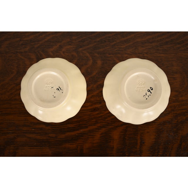 Rookwood Pottery Arts & Crafts Glazed Ceramic Handled Vases, 1930s For Sale - Image 9 of 10