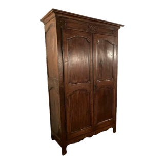18th Century French Provincial Armoire For Sale