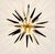 Contemporary Sputnik Light with 51 Black and Transparent Murano Tips from Justfurnituress SRL For Sale - Image 3 of 10